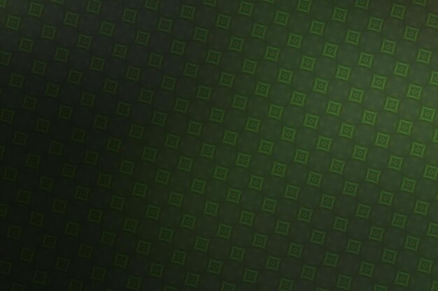 Green background with a pattern of squares in the form of square tiles