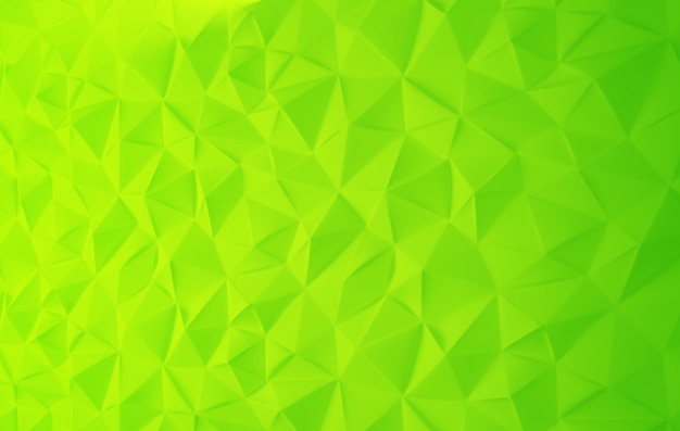 Green background with polygons