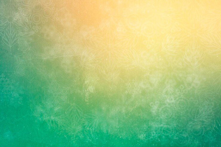 a green background with a texture of watercolored background
