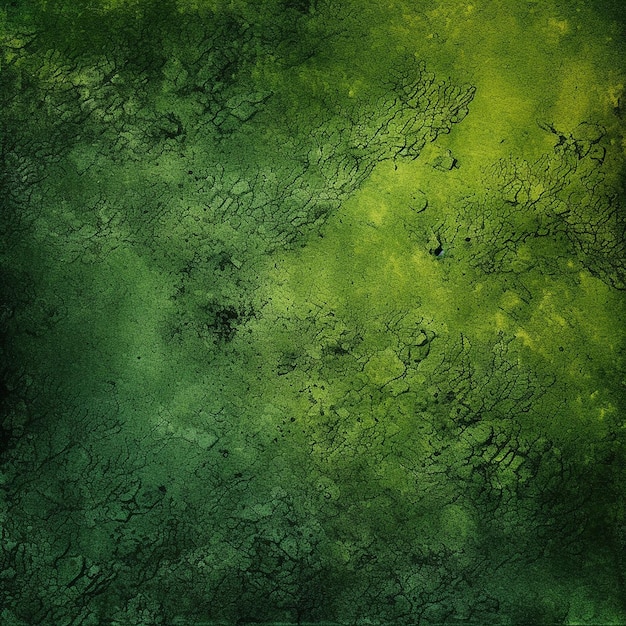 A green background