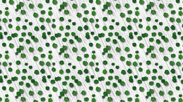 Green Ball white paper Background