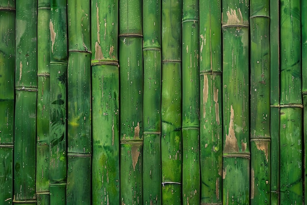 Green bamboo background texture