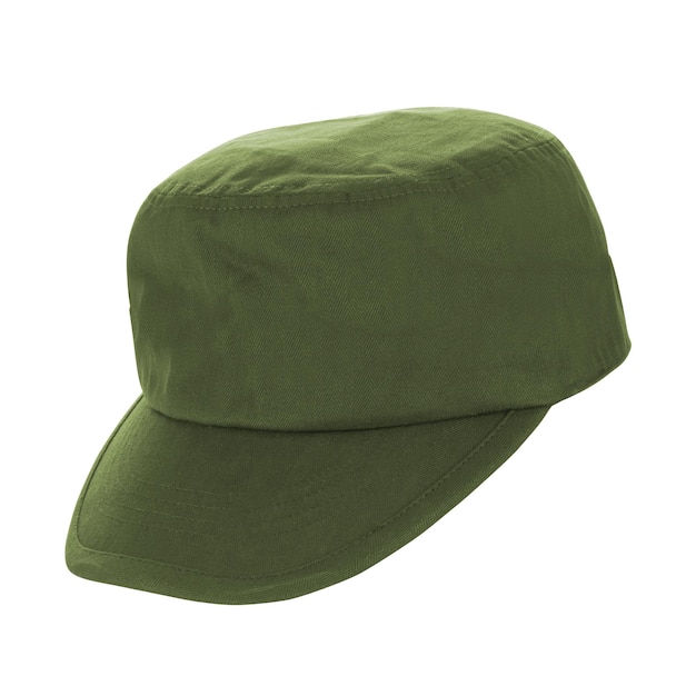 Green baseball cap