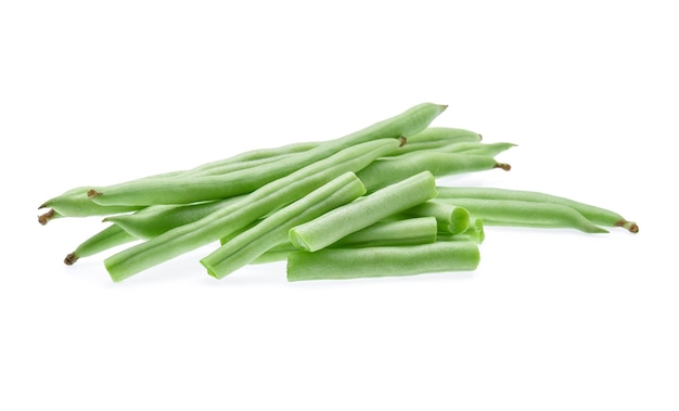 Green beans isolated 