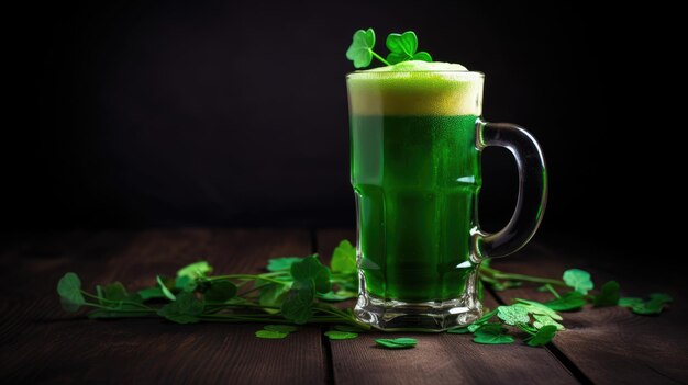 Photo green beer
