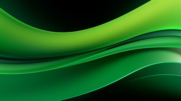 A green and black background with a green and black design.