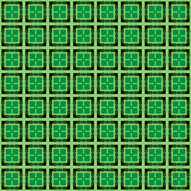 Зеленые и черные квадраты с узором из квадратов и квадратов. бесшовный узор. зеленые и черные квадраты с узором из квадратов и квадраты с узором из квадратов и квадратов иллюстрация штока