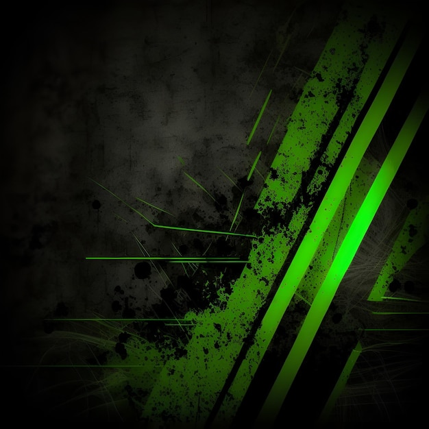 Green and black texture background