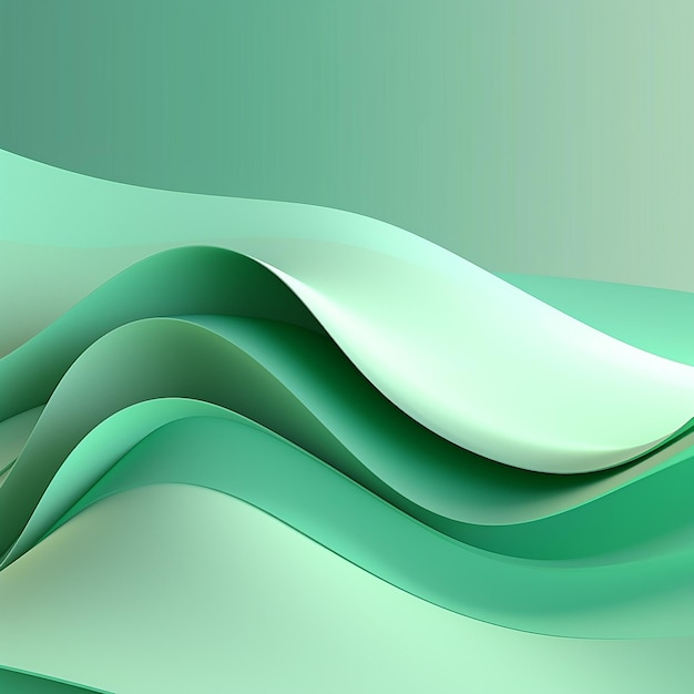 a green and blue abstract background with a green and blue line.