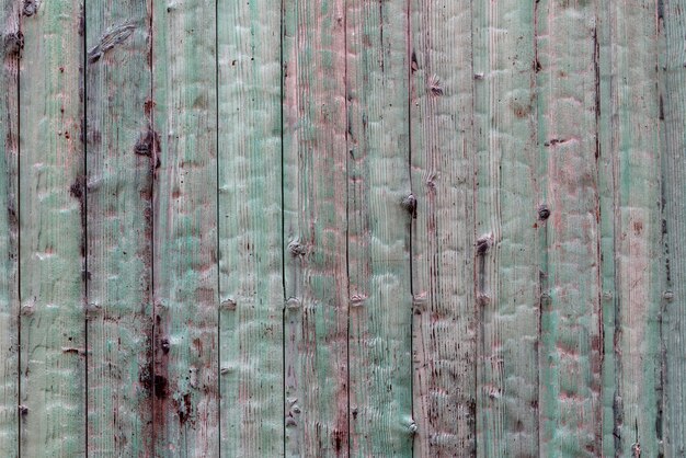 Retro fondo di legno di lerciume antico verde blu antico