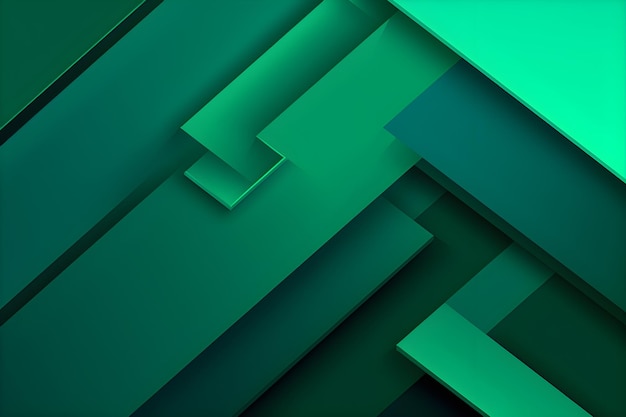 Green and blue background with a pattern of squares and lines.