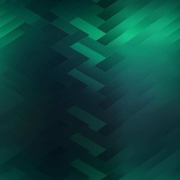 Photo a green and blue digital abstract image of an abstract geometric pattern.