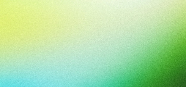 Фото Зеленый синий зернистый градиент фоновый свет яркие цвета шум текстура баннер плакат фон дизайн