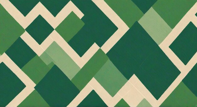 Photo the green and blue pattern of the labyrinth