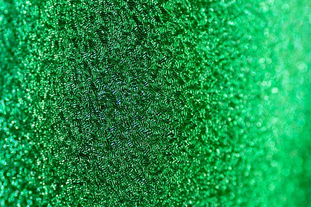 Foto verde sfocato sfondo astratto bokeh.