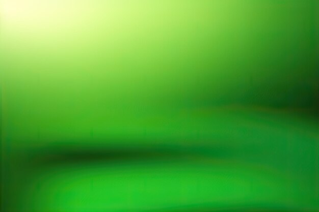 green blurred background