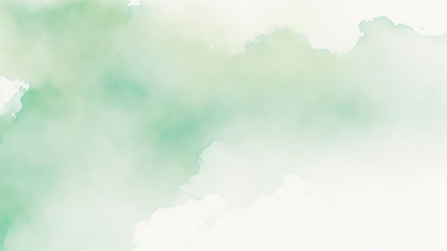 Photo green blush watercolor background