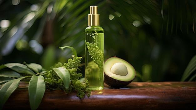 Green Body Oil