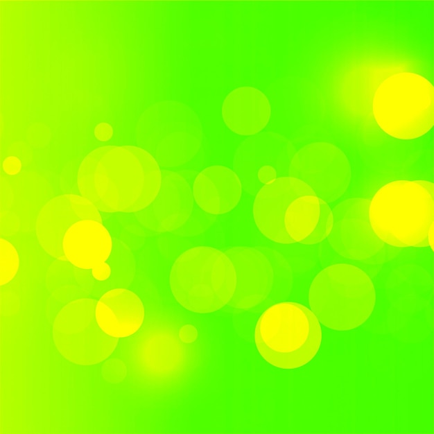 Green bokeh background banner for Party ad event poster and various design works