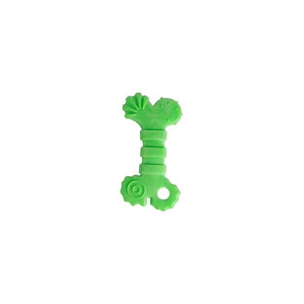 Зеленые кости резиновые игрушки для игр с домашними животными