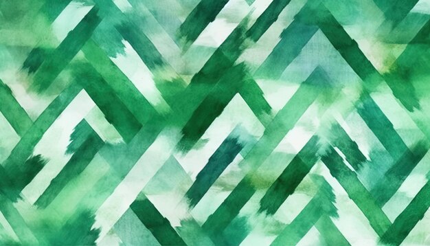 Green brush stroke patterns Generative AI