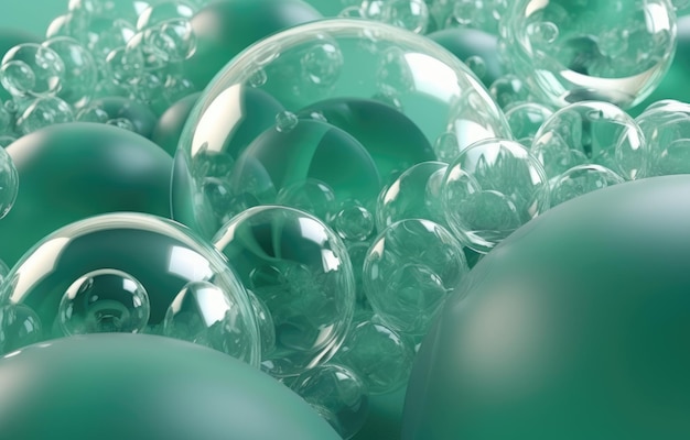 Green bubbles