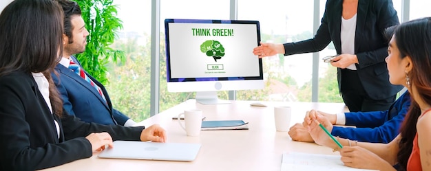 Green business transformation for modish corporate business