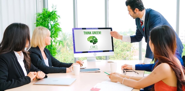 Green business transformation for modish corporate business