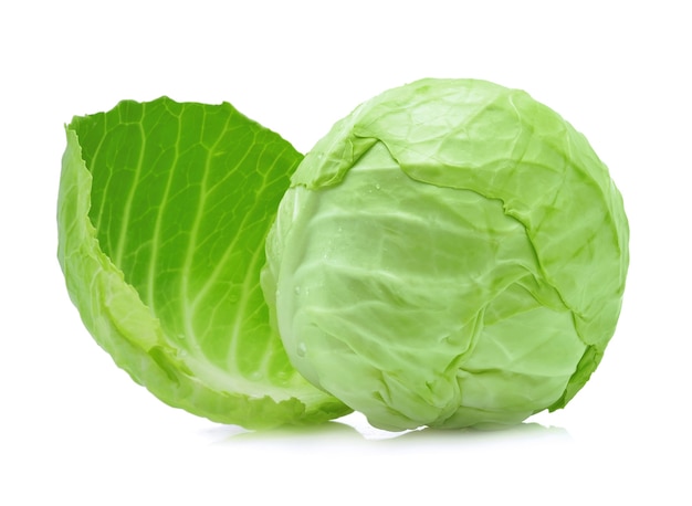 Green cabbage.