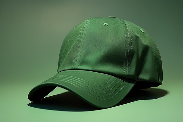 green cap