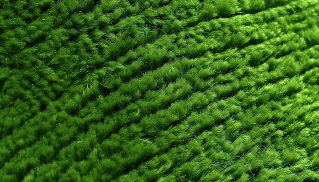 Green carpet texture background Generative Ai