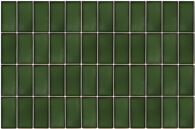 Photo green ceramic tiles background