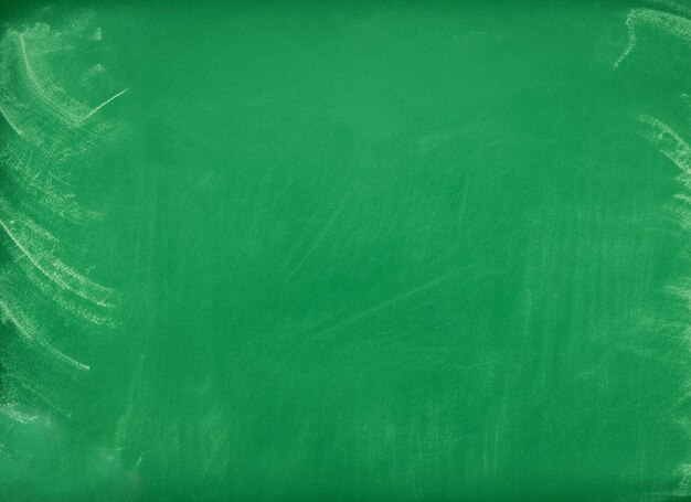 Photo green chalk board background generative ai