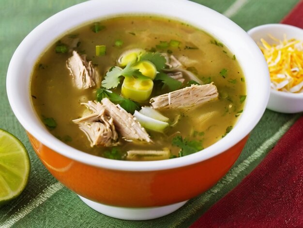 green chili chicken soup