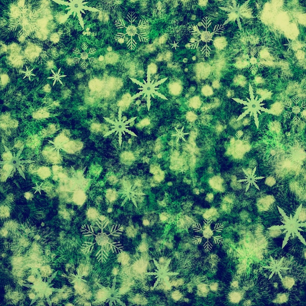 Green christmas background