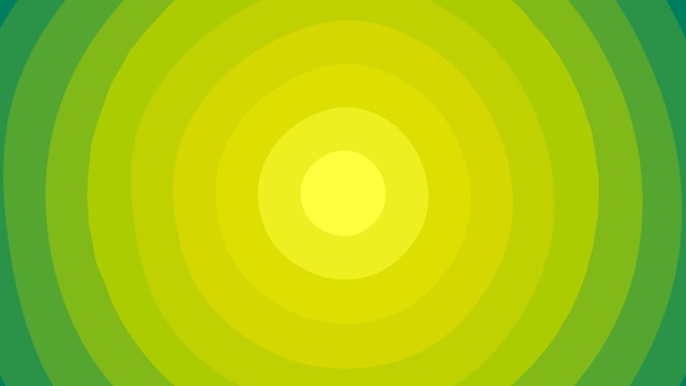 Green Circles Background