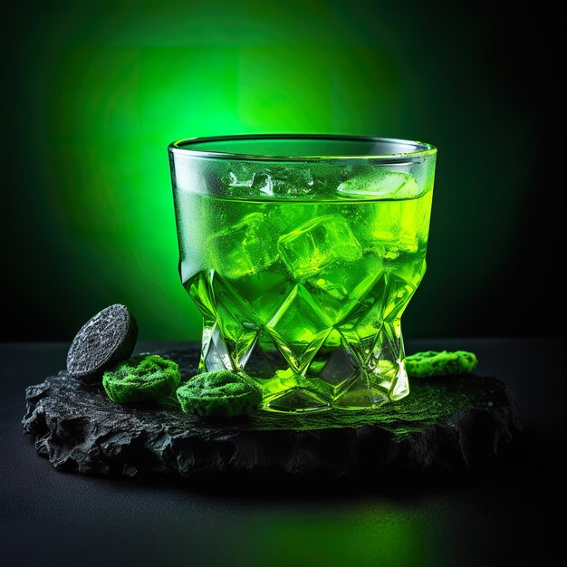 Green classic cocktail