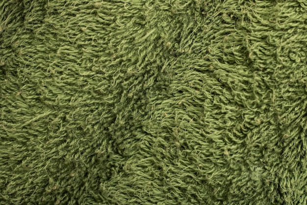 昼寝の緑の布は、背景やテクスチャをクローズアップ