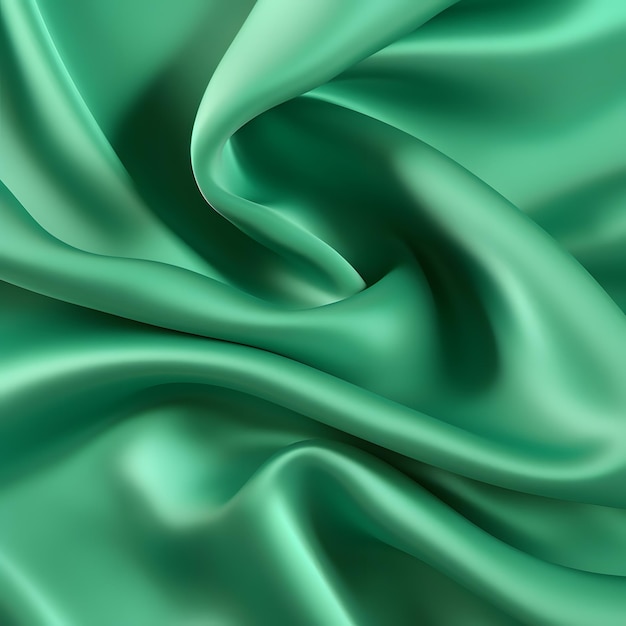 green colored silk satin background