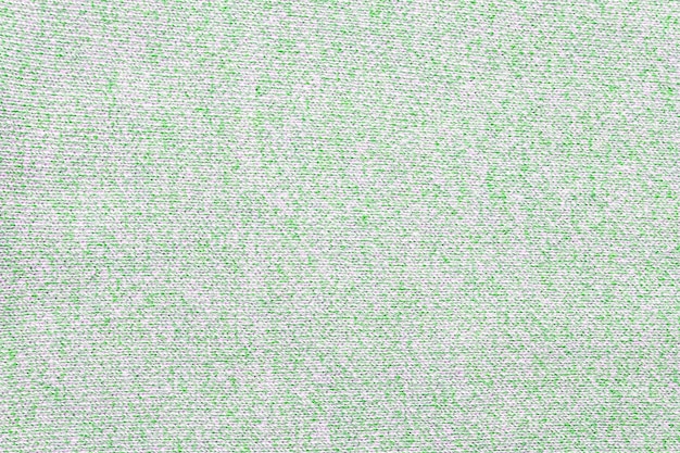 Green cotton fabric textured background, fashion pattern design textile concept