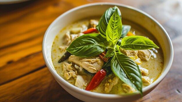 グリーンカレー ゲン・キウ・ワン 活発なタイチキンカレー