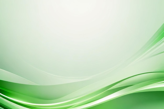 Photo green curve abstract background illustration