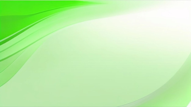 green curve abstract background