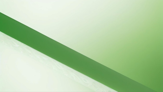 Photo green curve abstract background