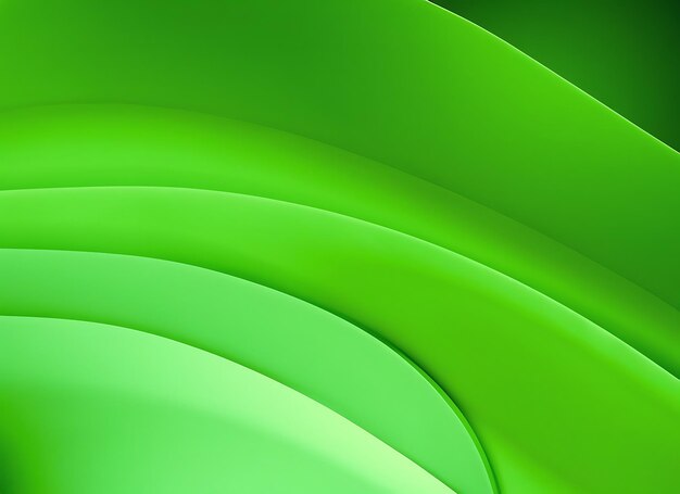 green curve abstract background