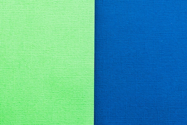 Colore della carta pastello verde e blu scuro per lo sfondo