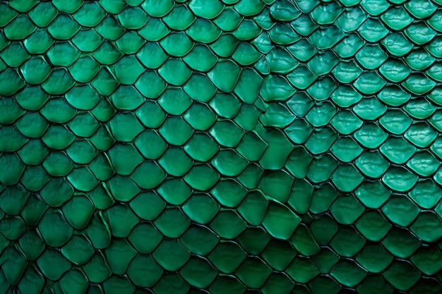 Green dragon scales background chinese new year symbol ai generated