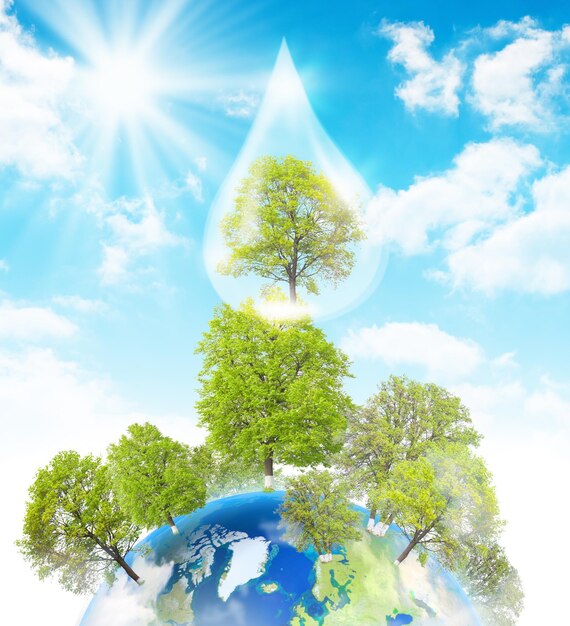 Photo green earth