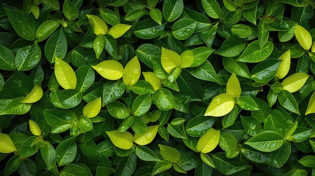 Green eco leaves background