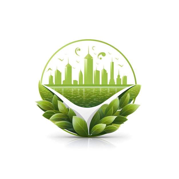 Photo green eco life icon